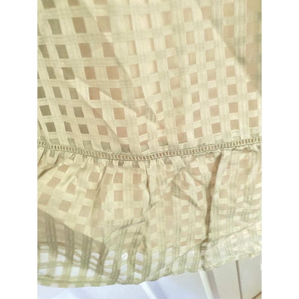 S'edge Fall Erin Dress Short Sleeve, Lily Pad Gingham Green, Medium, 272$ NWT - Picture 5 of 7